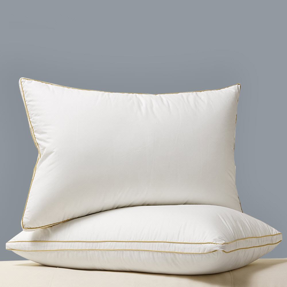 Peter Khanun Luxurious Goose Down Pillow Neck Pillows
